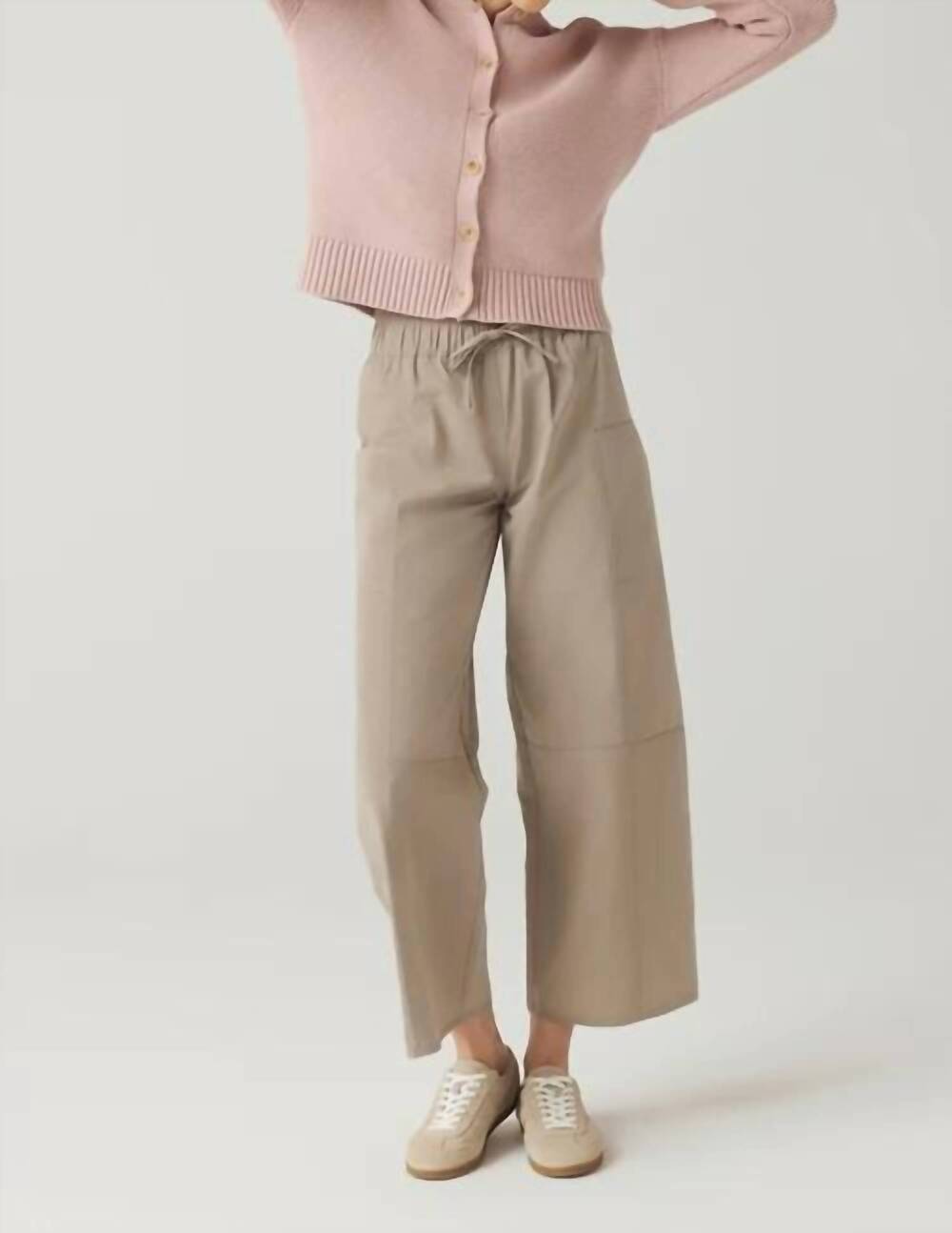 NEW ALP N ROCK suki parachute cropped pant in fossil